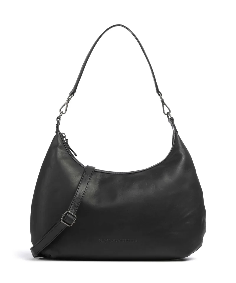 The Chesterfield Brand Wax Pull Up Cow Fierra Beuteltasche black