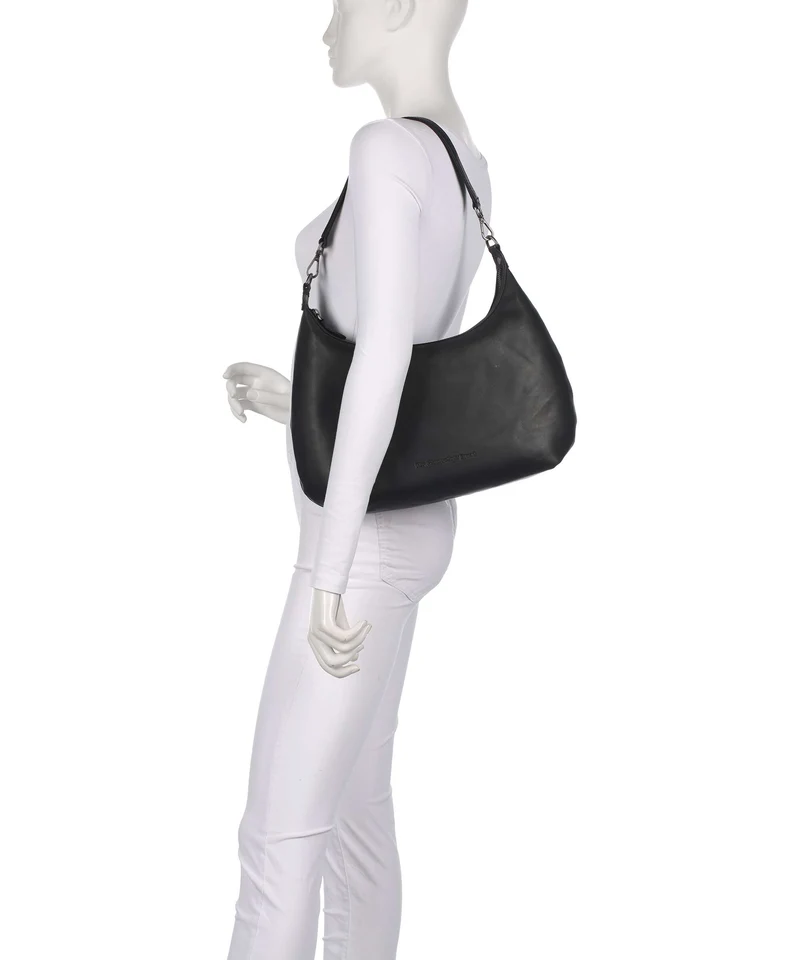 The Chesterfield Brand Wax Pull Up Cow Fierra Beuteltasche black