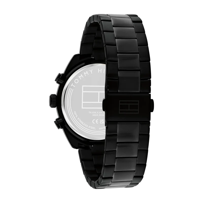 Tommy Hilfiger Schwarze Herrenuhr TH1710724