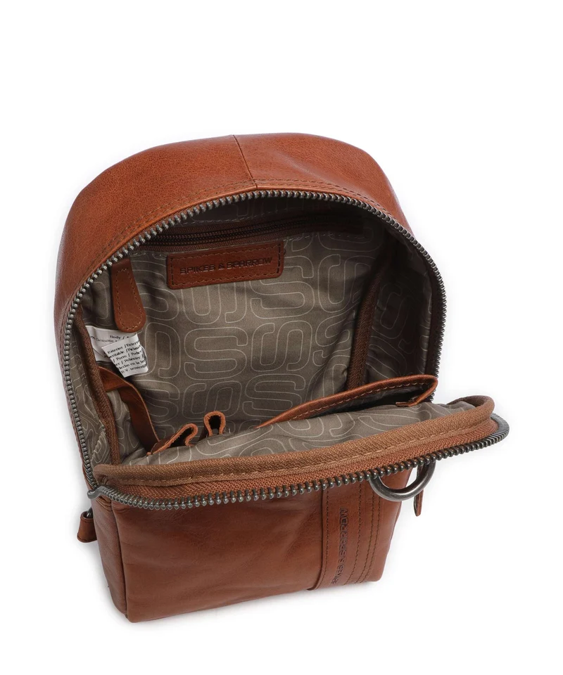 Spikes & Sparrow Bronco Washington Slingbag brandy
