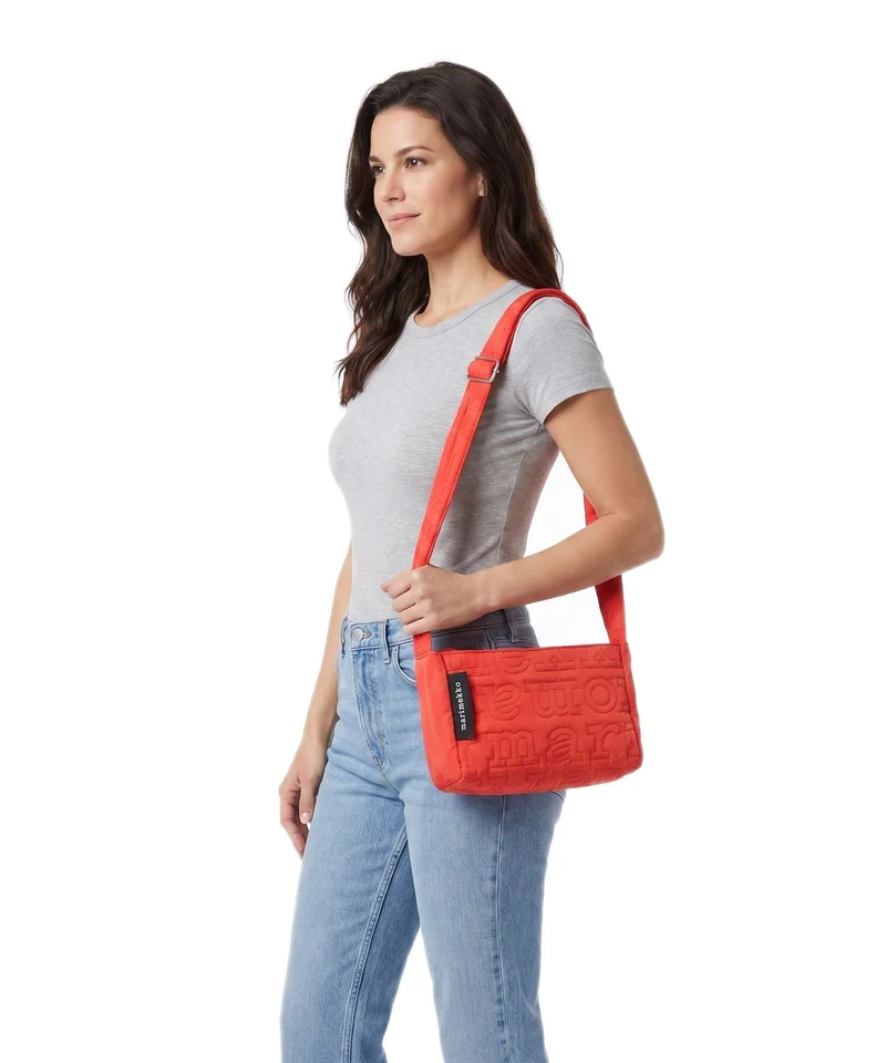 Marimekko Joy Logo S Umhängetasche red