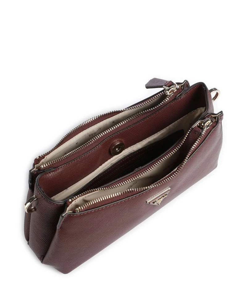 Guess Noelle II Schultertasche burgundy
