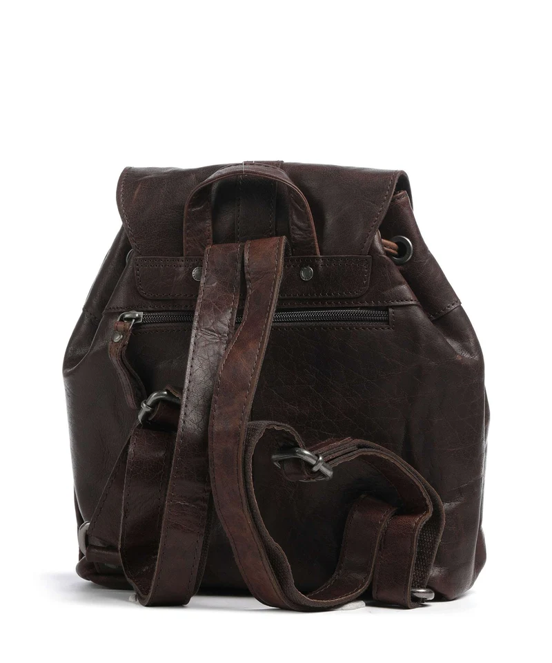 Spikes & Sparrow Bronco Tamara Rucksack dark brown
