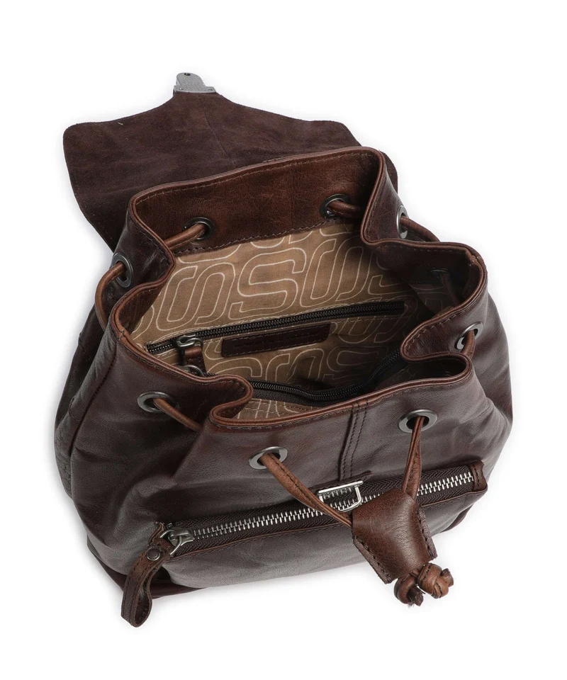 Spikes & Sparrow Bronco Tamara Rucksack dark brown