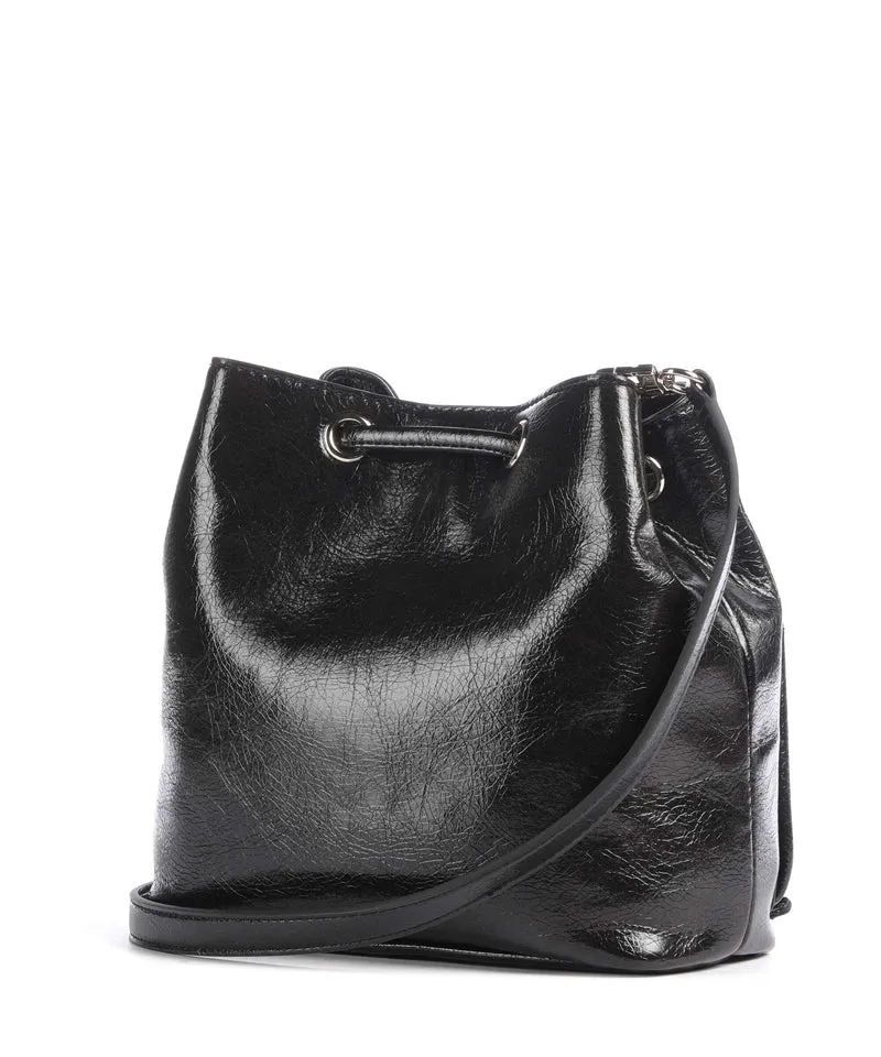 Guess Theodora Bucket Handtasche black