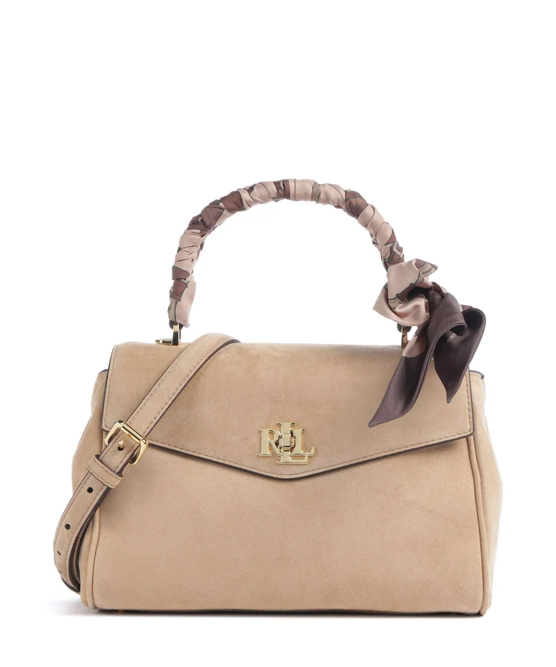 Lauren Ralph Lauren Farrah Small Handtasche camel/urban bltng/camel multi