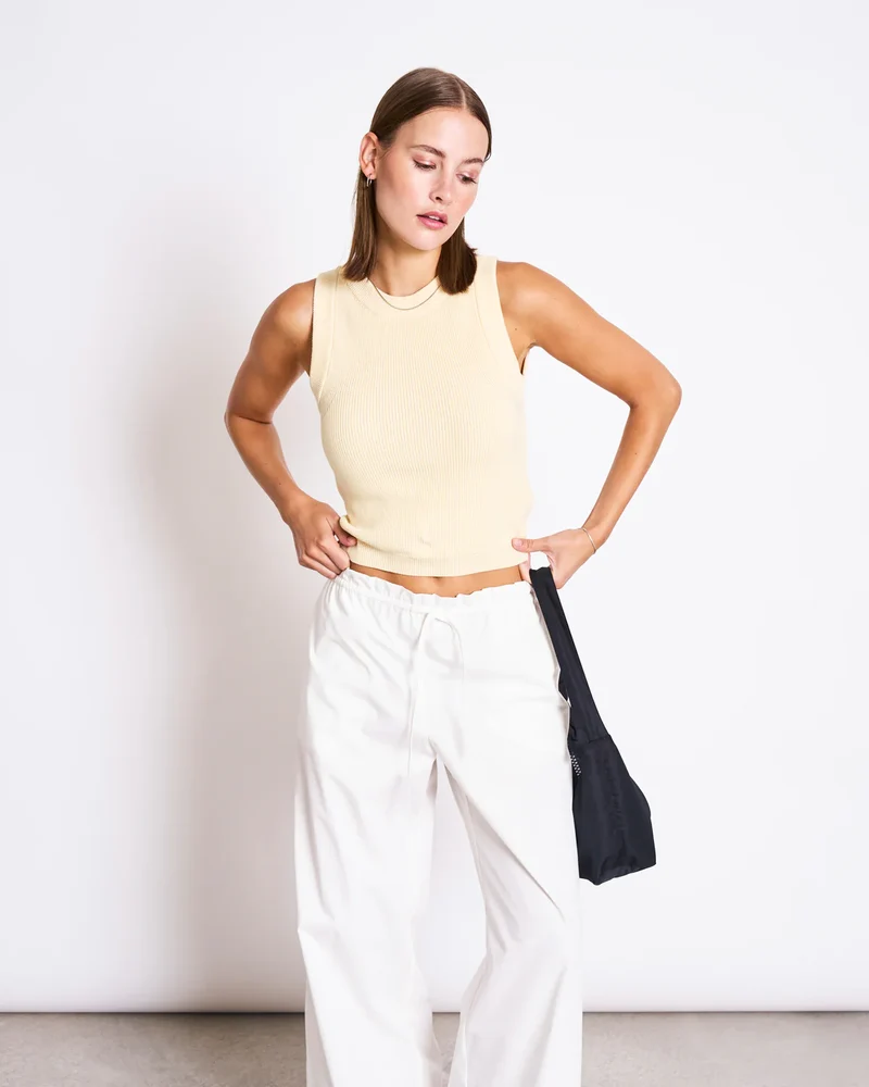 Knit Top Garda Buttermilk Gots