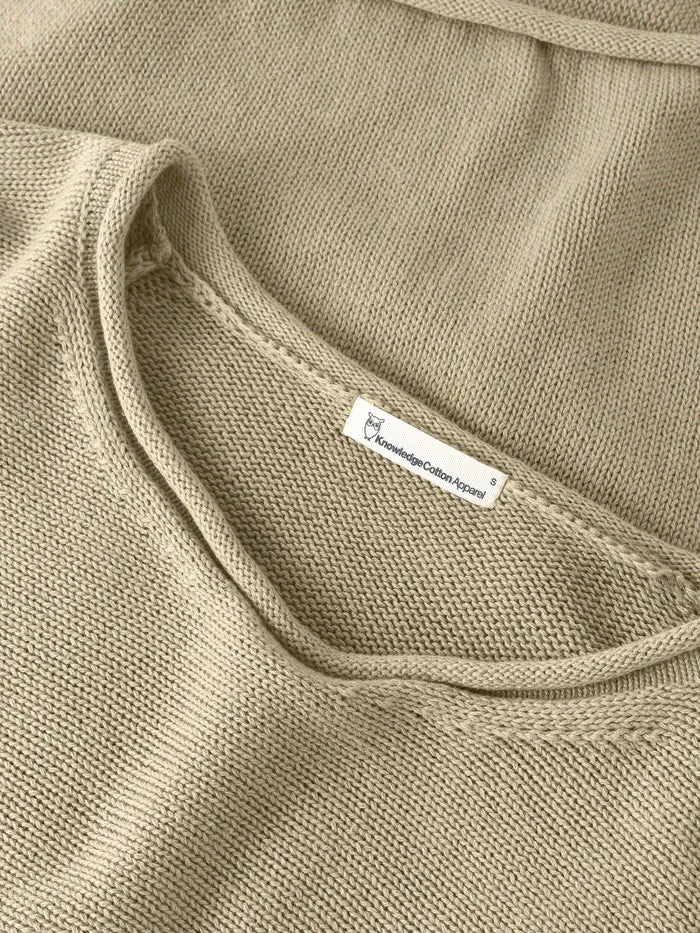 Strick T-Shirt Bat Sleeve Knit Twill