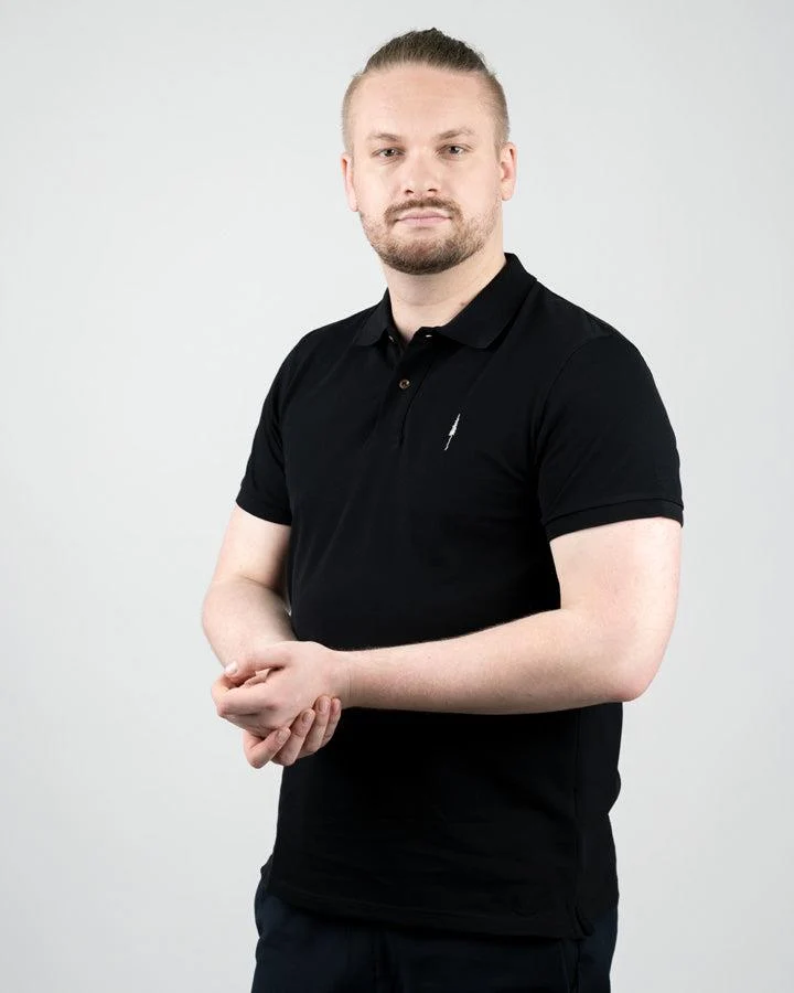 TreePolo Unisex Black