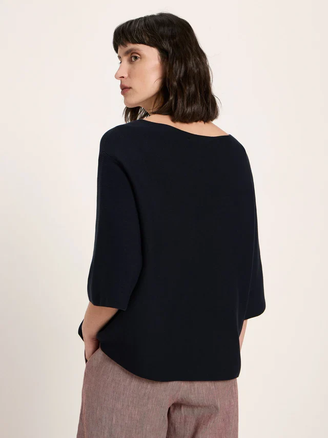 U-Boot Pullover GOTS Onyx