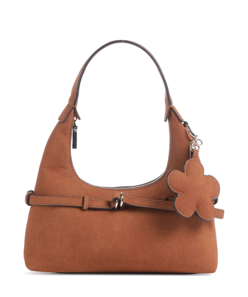 Guess Taylor Mini Schultertasche cognac
