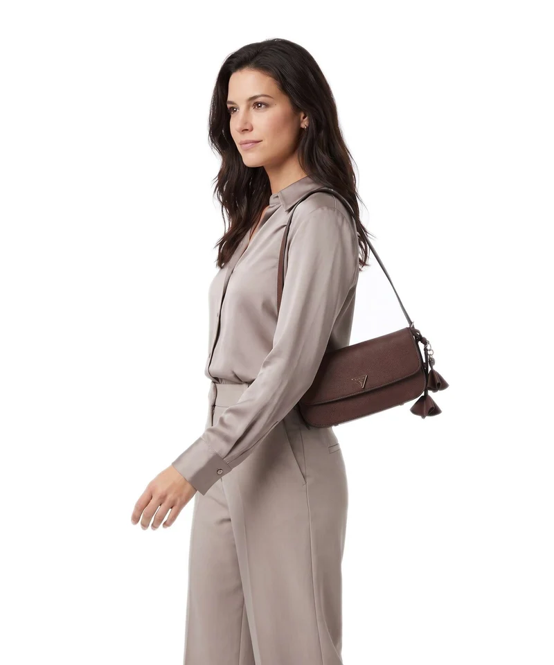 Guess Danielle Schultertasche brown