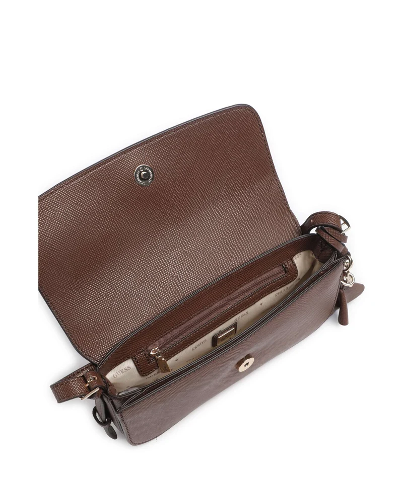 Guess Danielle Schultertasche brown