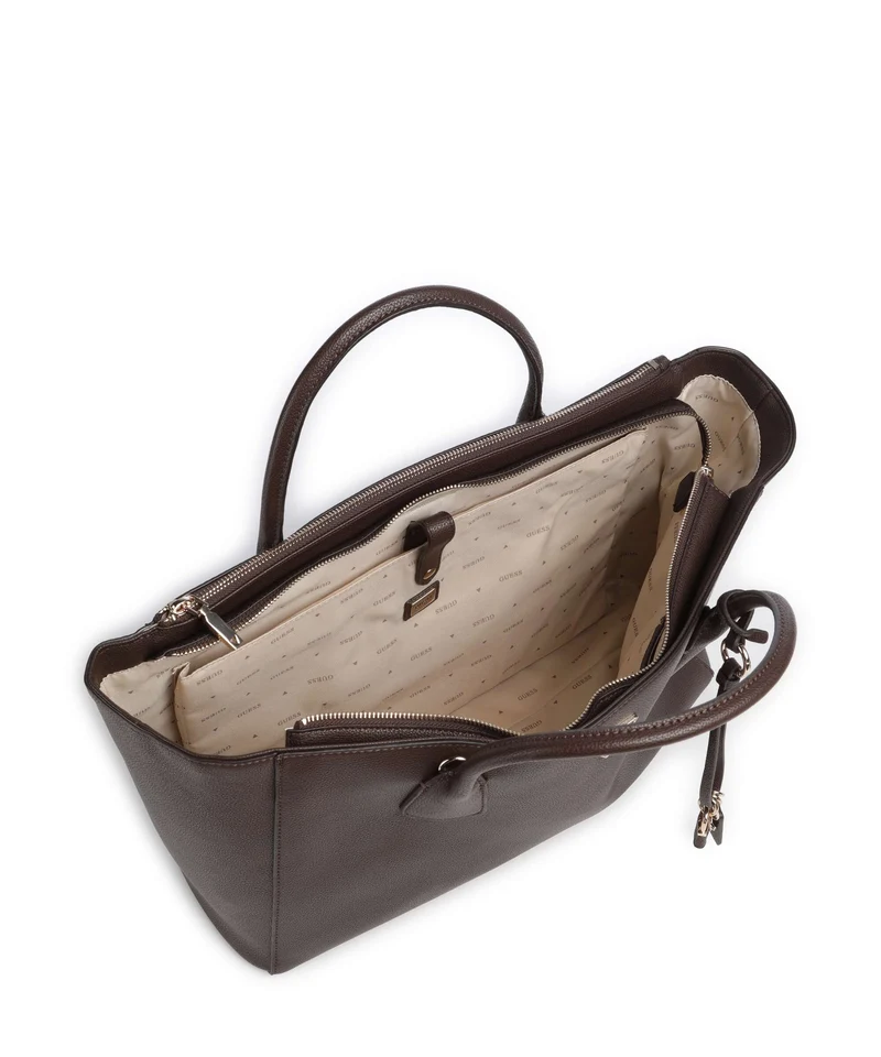 Guess Marissa Tech Handtasche brown