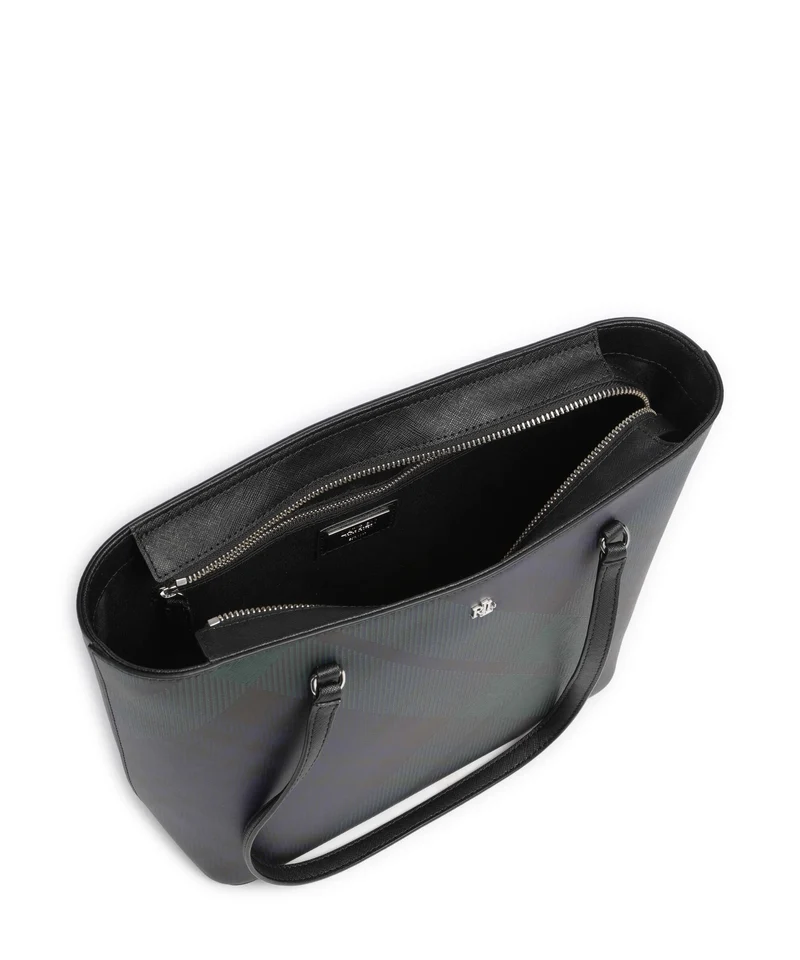 Lauren Ralph Lauren Karly Medium Shopper black watch tartan