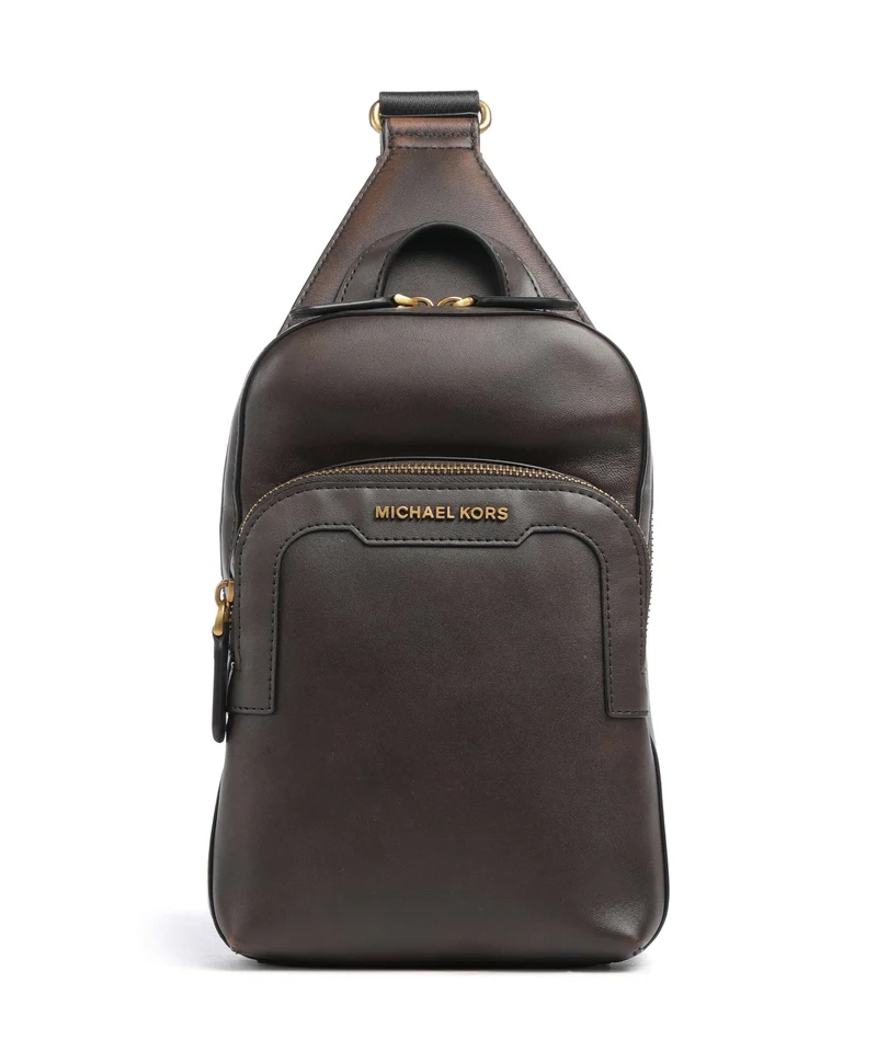 Michael Kors Hudson Medium Slingbag chocolate