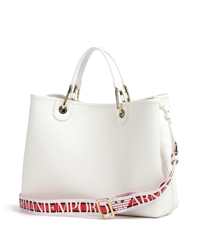 Emporio Armani My EA M Handtasche bianco/cuoio