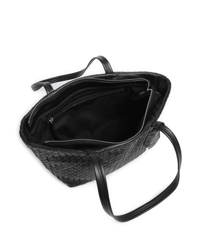 Abro Piuma Alba Schultertasche black/nickel