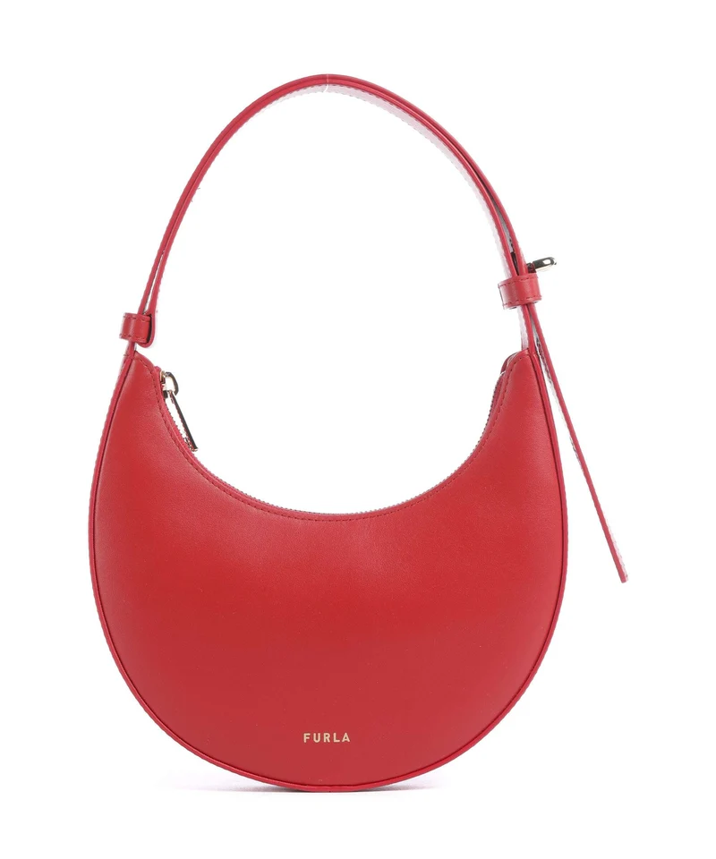 Furla Delizia Mini Schultertasche red