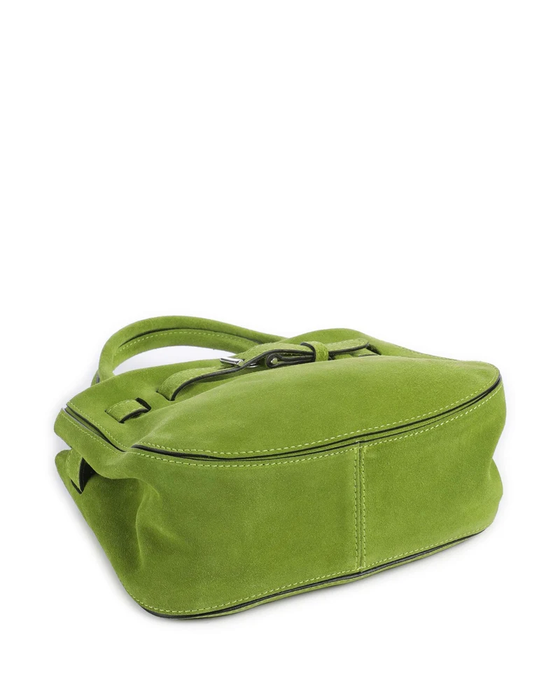 Abro Suede Jill Handtasche lime
