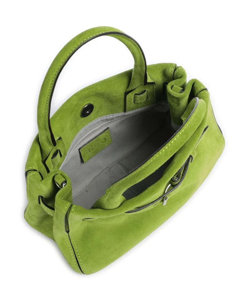 Abro Suede Jill Handtasche lime