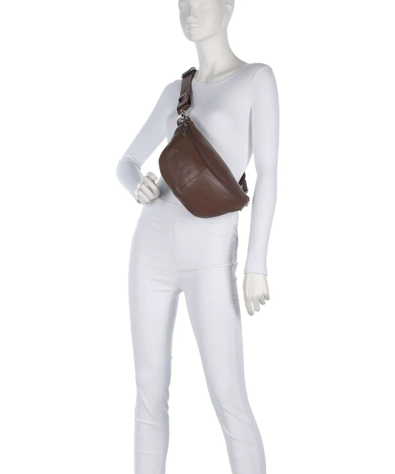 Mandarina Duck Mellow Leather Gürteltasche milk chocolate