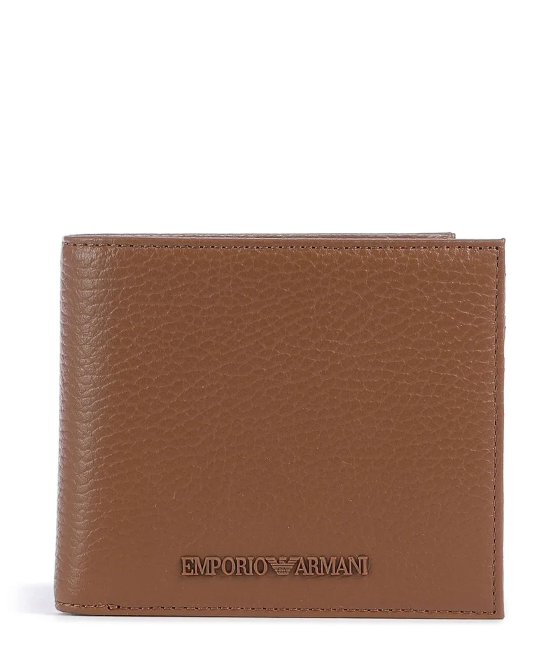 Emporio Armani Business Regenerated Geldbörse mocha bisque
