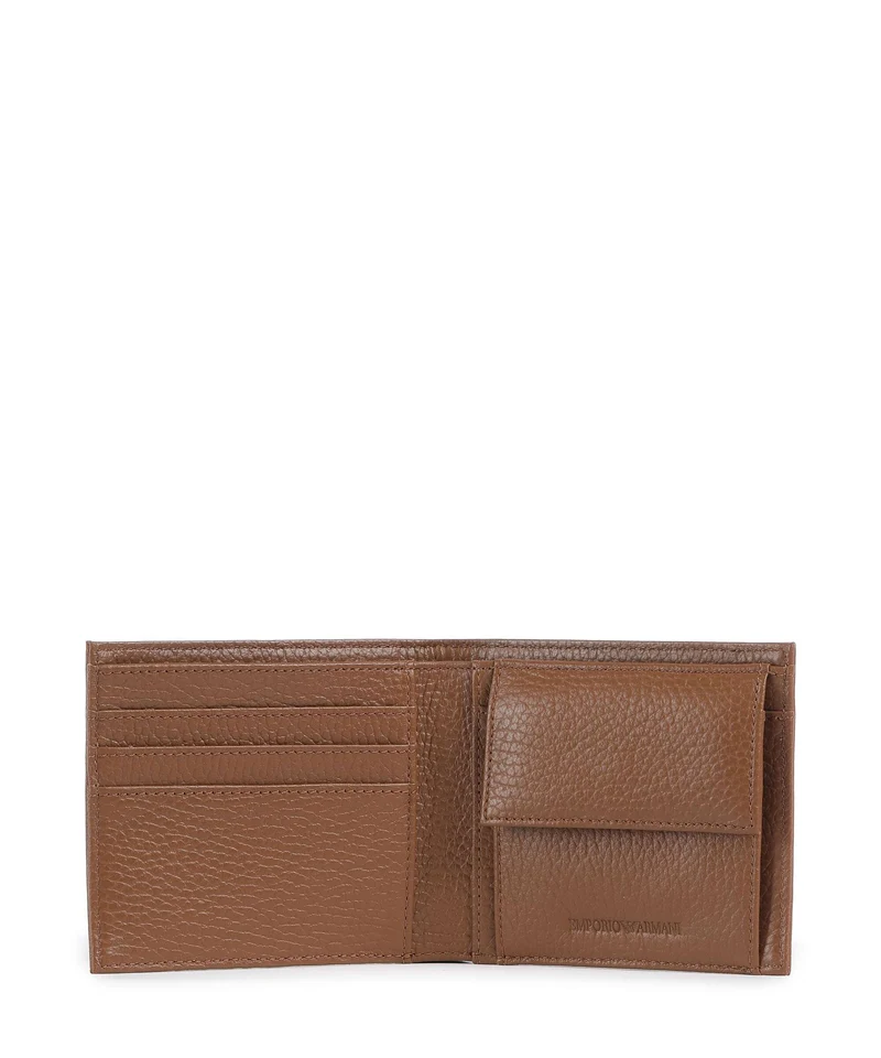 Emporio Armani Business Regenerated Geldbörse mocha bisque
