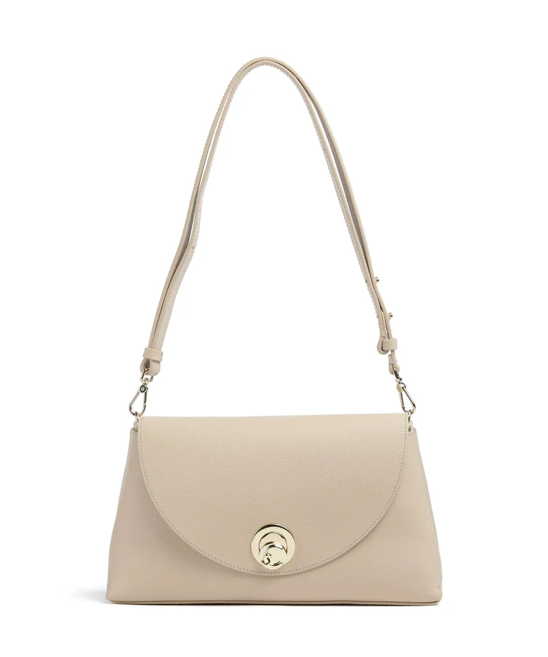Coccinelle Nikla Schultertasche sandshell/seagrass