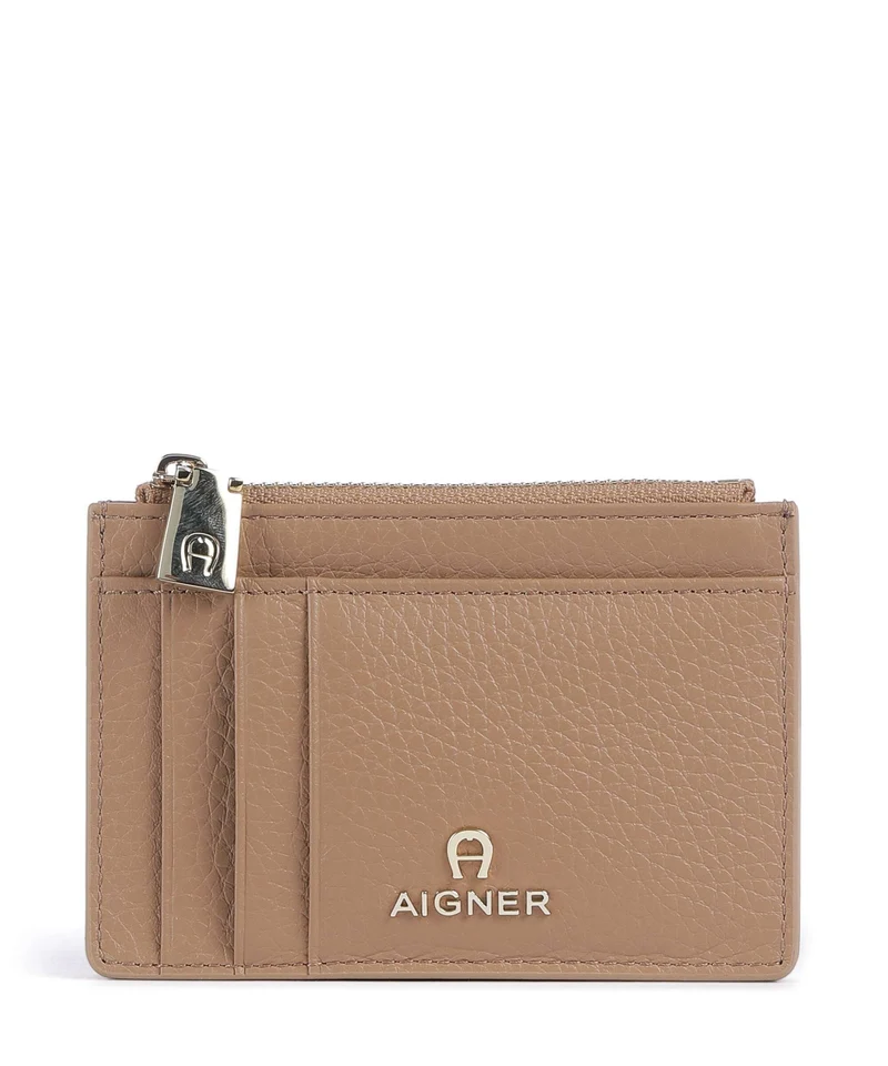 Aigner Fashion Kreditkartenetui oat beige