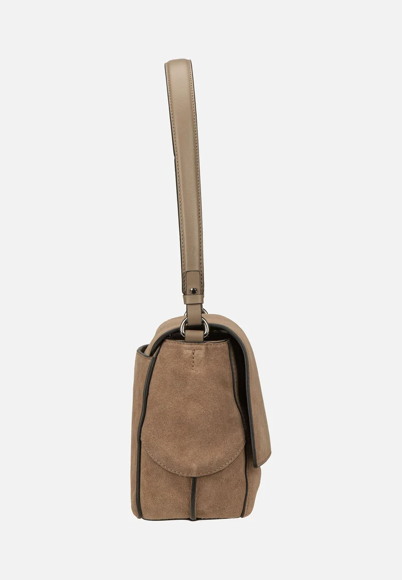 Lilly CB M Suede Neutral Gray - Umhängetasche