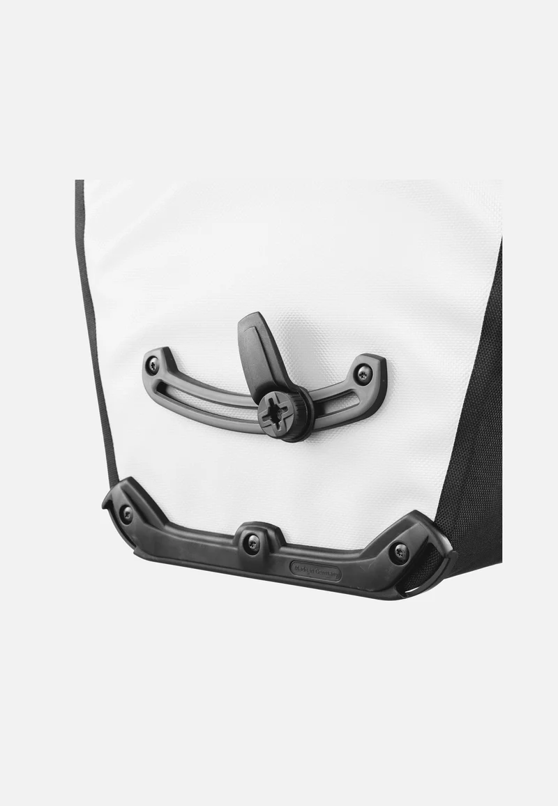 Back-Roller Weiß Schwarz - Fahrradtasche