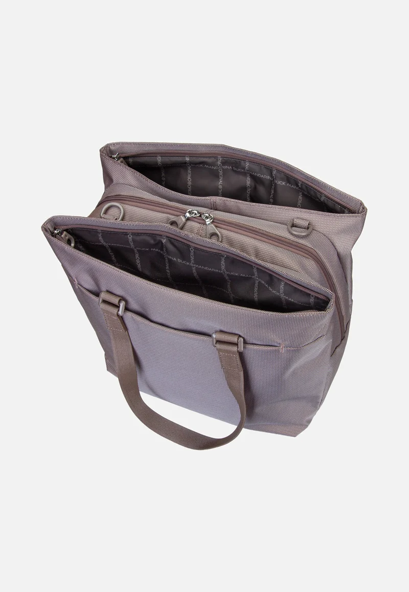 MD20 Double Zip QMT73 Taupe - Shopper