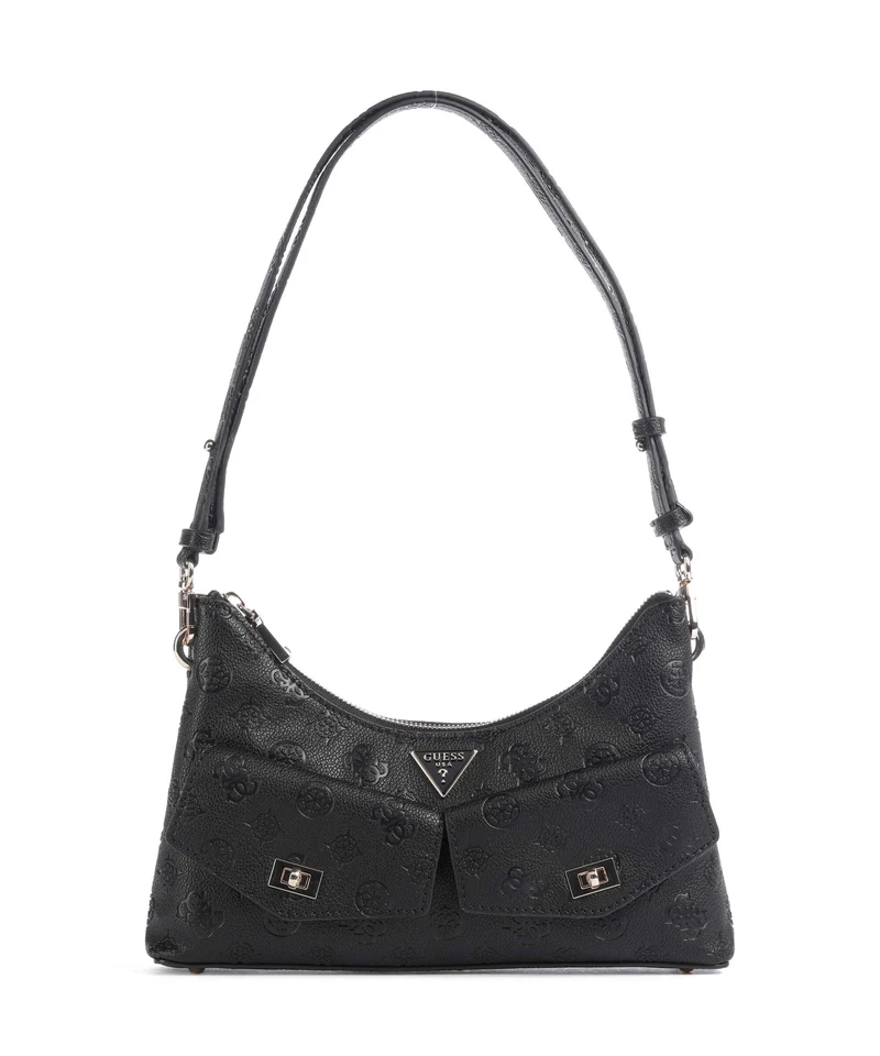 Guess Blake Schultertasche black logo