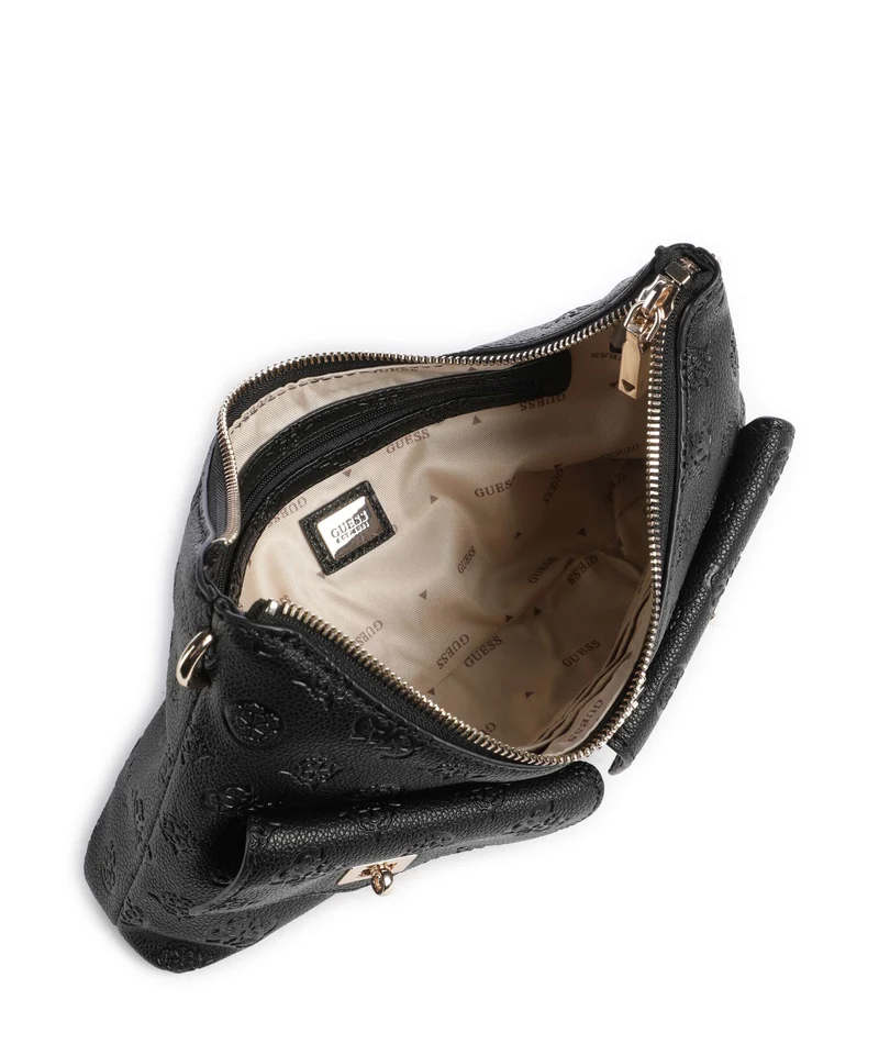 Guess Blake Schultertasche black logo