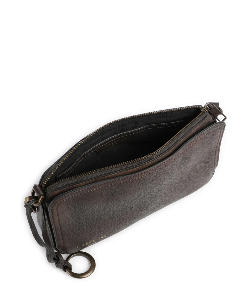 Liebeskind Clarice II Vintage Pebble M Umhängetasche deep soil