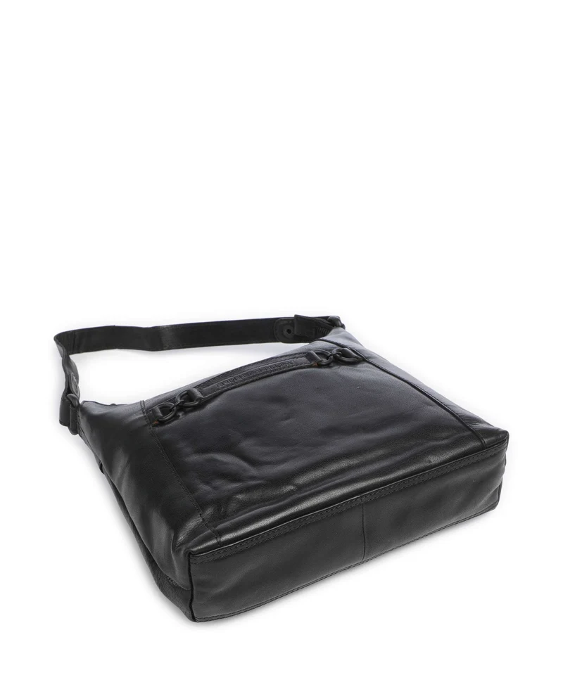 Spikes & Sparrow Bronco Delphie Beuteltasche black