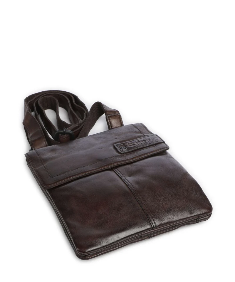 Spikes & Sparrow Apache Jake Umhängetasche dark brown