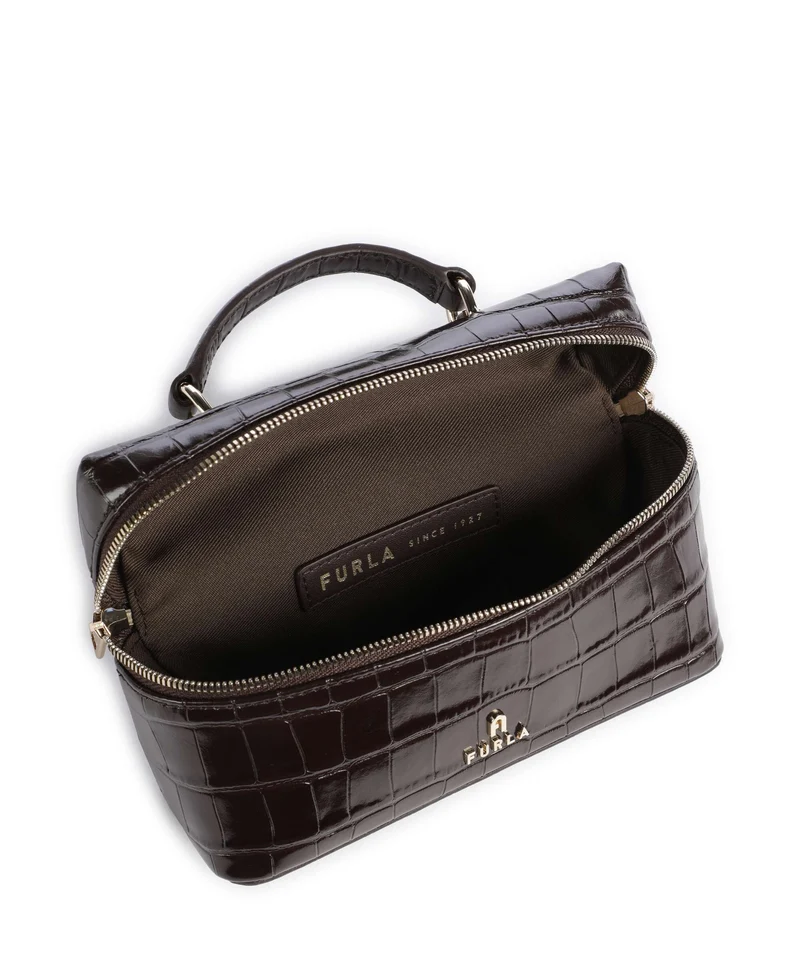 Furla Camelia Micro Umhängetasche cioccolato