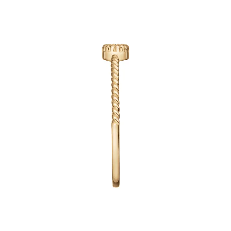 Jackie Gold Grimaldi London Ring Aus 14 Karat Gold 585 JKR25.512-52