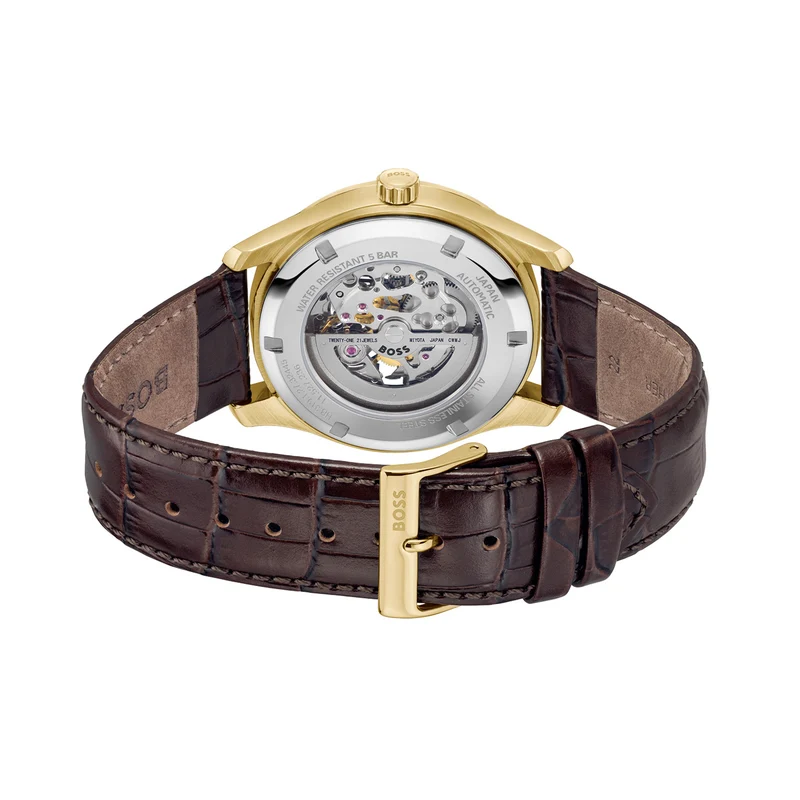 Hugo Boss Principe Skeleton Herrenuhr HB1514235