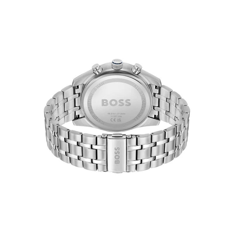 Hugo Boss Skytraveller Silberne Herrenuhr HB1514216