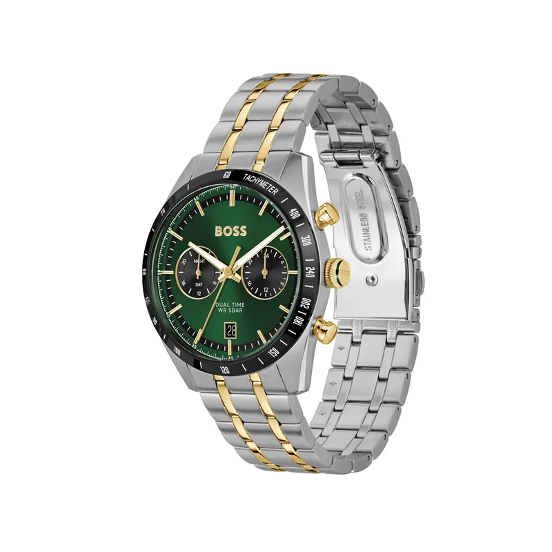 Hugo Boss Tourmaster Silberne Herrenuhr HB1514287