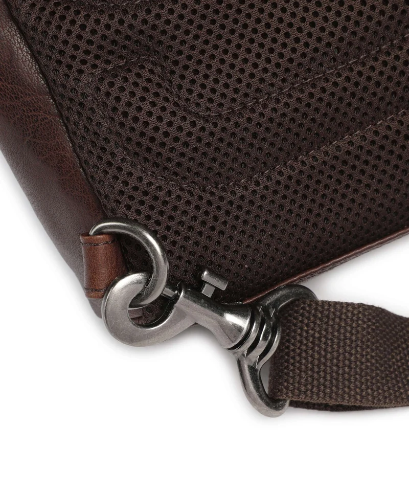 Spikes & Sparrow Bronco Washington Slingbag dark brown