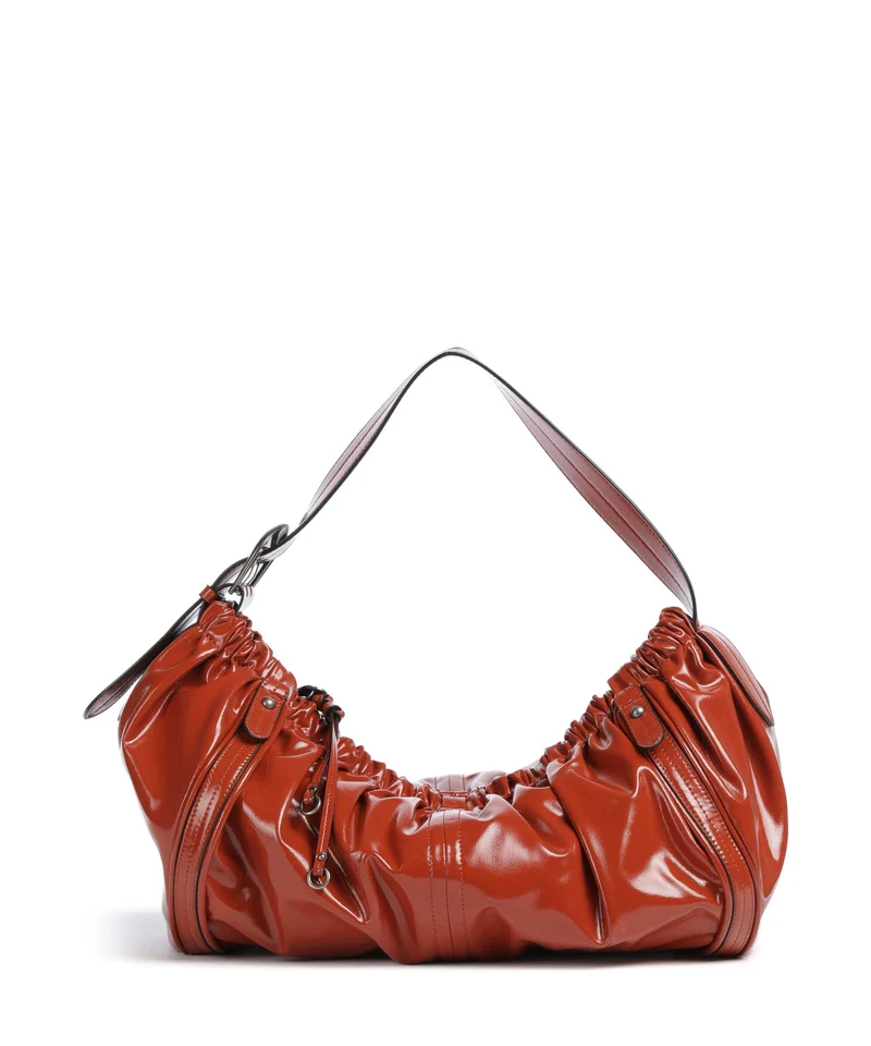Liebeskind Faye Shiny L Beuteltasche red rock