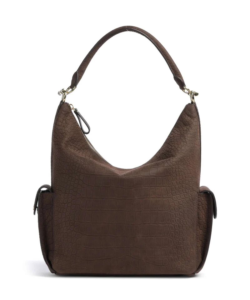 Lauren Ralph Lauren Blaike Large Beuteltasche chestnut brown