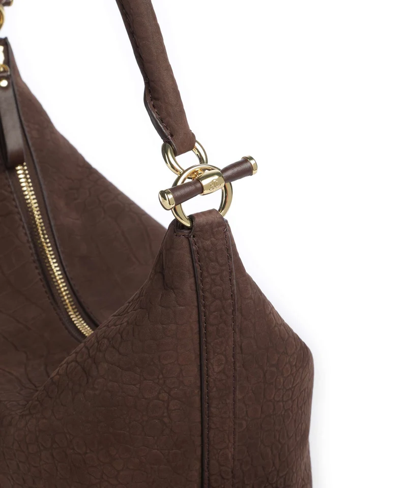 Lauren Ralph Lauren Blaike Large Beuteltasche chestnut brown