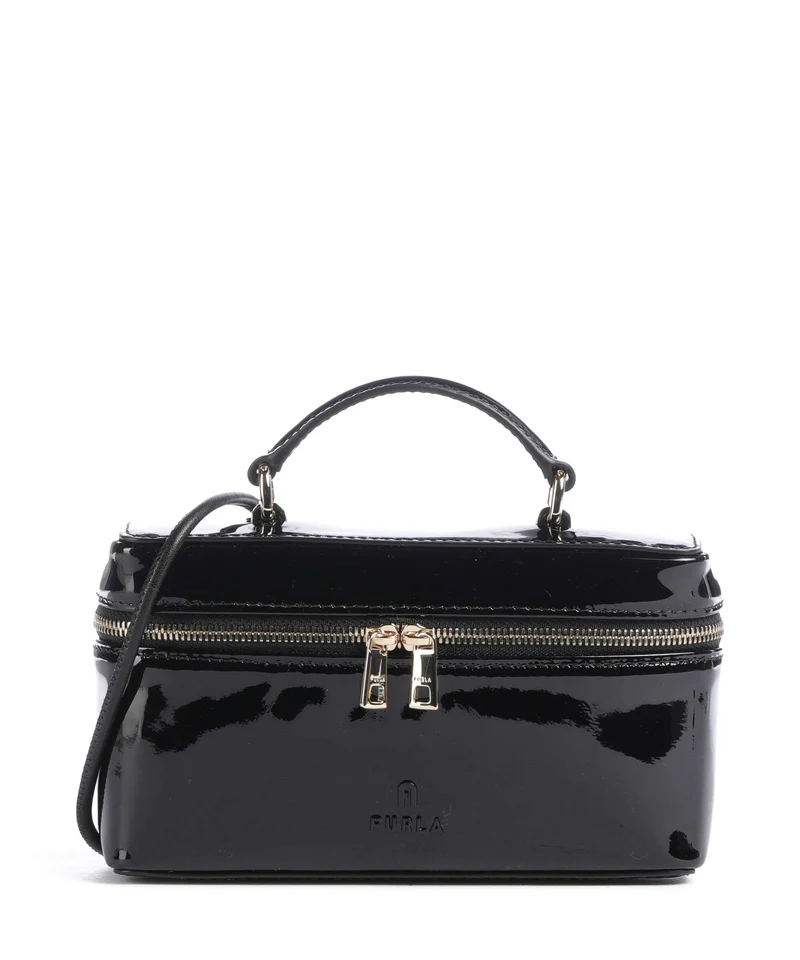 Furla Camelia Micro Umhängetasche nero