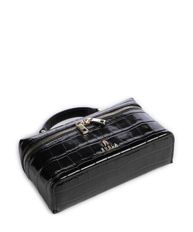 Furla Camelia Micro Umhängetasche nero