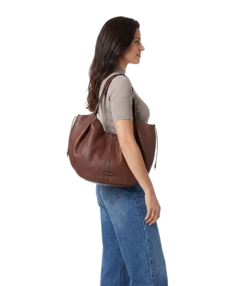 The Bridge Marisa Shopper marrone